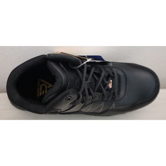 Shoes for Crews x Ace Men's Sz 9.5M Black Piston Mid - Aluminum Toe Work Boots - Picture 8 of 14